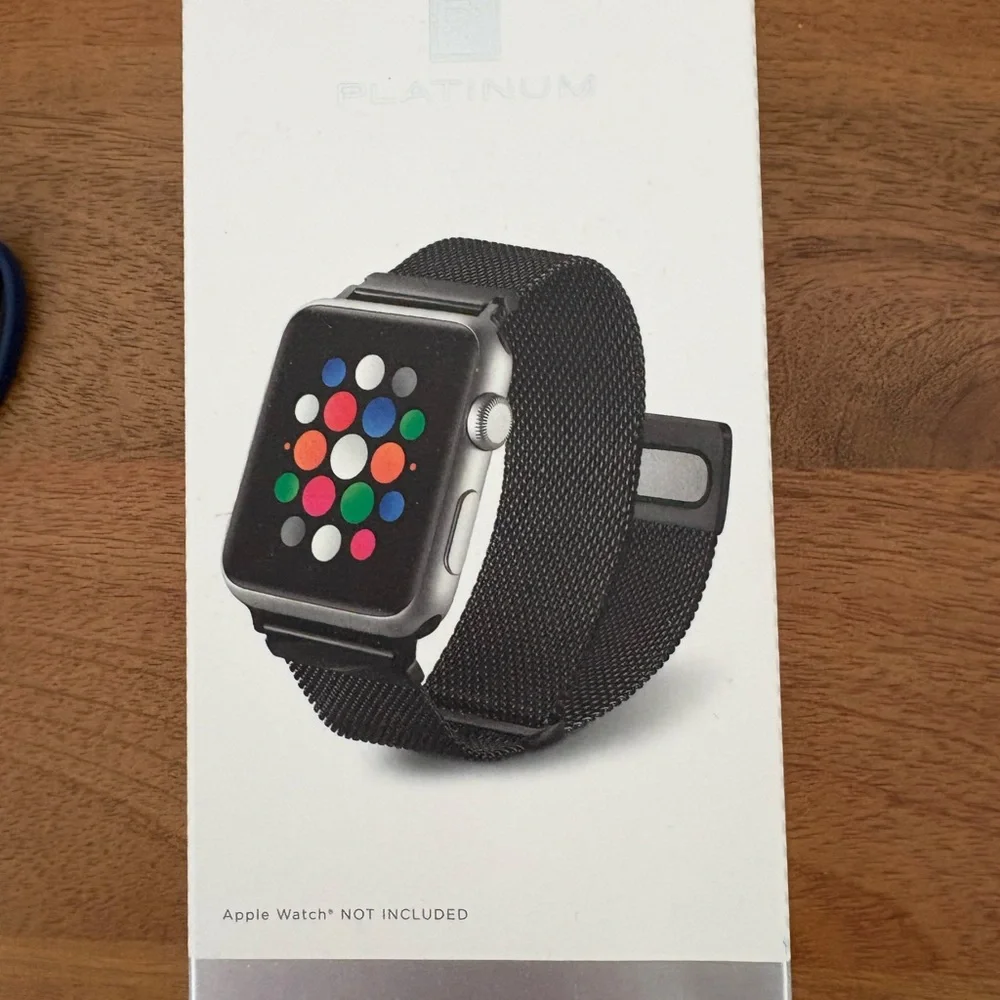 Black strap for Apple Watch